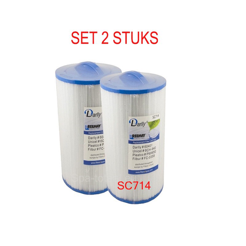 Spaform Filters SET 2 STUKS SPA FILTER DARLLY SC714 (PWW50) - Spa filters nodig ...