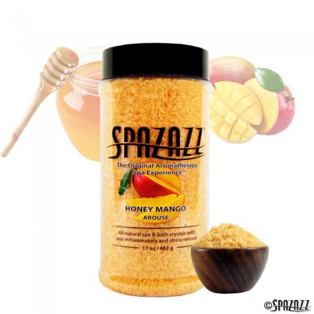 SPAZAZZ  HONEY MANGO CRYSTALS, BADZOUT