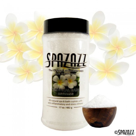 SPAZAZZ  TROPICAL RAIN  CRYSTALS, BADZOUT