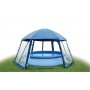 Pool house afmeting: 433x500x250 cm