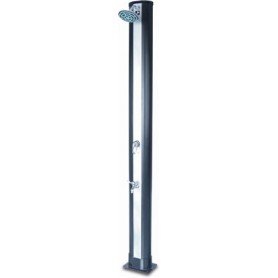 Solar douche recht model met voetdouche